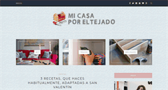 Desktop Screenshot of micasaporeltejado.com