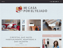 Tablet Screenshot of micasaporeltejado.com